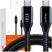 Mcdodo USB-C Schnelles Ladekabel Fr Macbook USB Typ C 10Gbps 100W 4K 1m