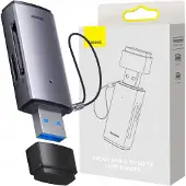 Baseus BS-OH069, MicroSD (TransFlash), SD, Grau, 832 Mbit/s, USB 3.0 Type-A/Type-C, 22 mm, 62 mm