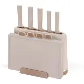 Maestro MR-1412-BEIGE, Messer-Set, Edelstahl, 20,3 cm, 20,3 cm, 20,3 cm, 12,7 cm