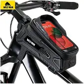 WildmanT Wildman Tasche/Fahrradhalter M M30 Umhängetasche Schwarz/Schwarz