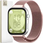 Tech-Protect MilaneseBand strap for Huawei Watch Fit 3 - pink