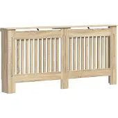 vidaXL Heizkörperverkleidung 172x19x81 cm Holzwerkstoff