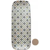 MPLCo MOSAIQUE Servierteller Keramik Beige 32 cm