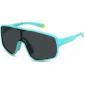 Polaroid Kids Polaroid Kinder PLD 8070/S Turquoise 99/1/130 JUNIOR Sonnenbrillen