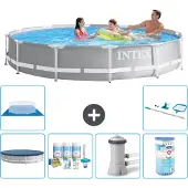 Intex Prism Frame Pool Rund - 366x76 cm - 7-teilig S31905