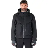 Alpinestars Morush wasserdichte Motorrad Jacke, schwarz, M