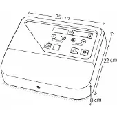 Stilform Thermolux Digital Controler für Saunaofen 3 bis 9 KW