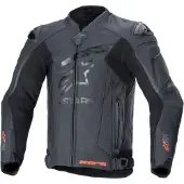 Alpinestars GP Plus R V4 Rideknit Lederjacke Black Black, Größe: 50