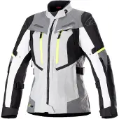 Alpinestars Stella Bogota' Pro Drystar Jacke Eisgrau Dunkelgrau Größe XL