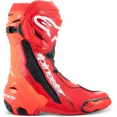 Alpinestars Supertech R Stiefel Bright Red Red Fluo