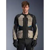 Alpinestars Andes Air Drystar Jacke Black Laurel Gray Bright Blue, Größe: XL