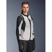 Alpinestars Stella ST-2 Air Damen Motorrad Textiljacke, schwarz/grau, S