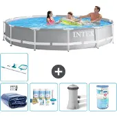 Intex Prism Frame Pool Rund - 366x76 cm - 6-teilig S31903