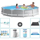 Intex Prism Frame Pool Rund - 366x76 cm - 7-teilig S31944