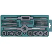 Dedra 20 Stück Tap-and-Die-Set