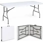 TRUTZHOLM Klapptisch 180x75x74 cm Kunststoff / Stahl Gartentisch Esstisch Campingtisch ...
