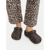 Crocs Pantoletten Classic 10001 Dunkelbraun