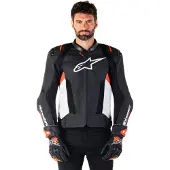 Alpinestars Missile V3 Airflow Rennjacke Schwarz 58 Mann Schwarz 58