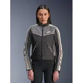 Alpinestars Stella T-Dyno Wasserabweisende Jacke Black Dark Gray Ecru, Größe: XS