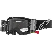 Alpinestars Vision 8 Corp Schutzbrille Roll-Off Black Clear Roll Off, Größe: One Size