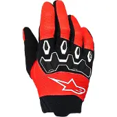 Alpinestars Jugend- &amp; Kinder-Full Bore V2 Handschuhe Bright Red Black