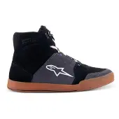 Alpinestars Chrome Schuhe Black Asphalt Gum Blue