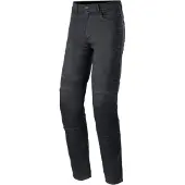 Alpinestars Cerium Tech Stretch Motorrad Jeans Black Rinse, Größe: 33