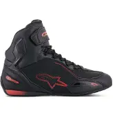 Alpinestars Faster-3 Drystar Schuhe Black Red Fluo