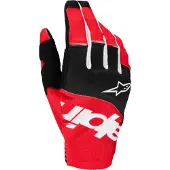 Alpinestars 2025 Techstar Handschuhe Black Bright Red, Größe: M