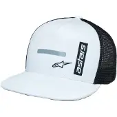 Alpinestars Alter Trucker-Mütze White Black, Größe: One Size