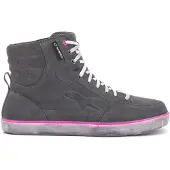 Alpinestars J-6 Wasserdichte Schuhe Light Gray Fuchsia
