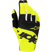 Alpinestars 2025 Techstar Handschuhe Black Yellow Fluo, Größe: M