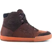 Alpinestars Chrome Crafted Drystar Schuhe Braun Gummi Größe US 13