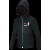 Alpinestars Racer MX Jugend Motocross Jacke, schwarz, S
