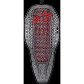 Alpinestars Nucleon Flex Proi Vollständiger Rückenprotektoreinsatz Transparent Smoke Red