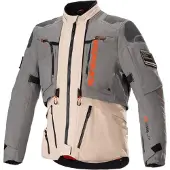 Alpinestars AMT-10R Drystar XF Jacke Fur Gray Pale Brown Spc Orange