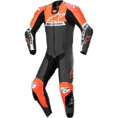 Alpinestars Missile V2 Lederkombi Ward 1-Teiliger Black Red Fluo White, Größe: 46