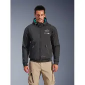 Alpinestars Moblast WP wasserdichte Motorrad Textiljacke, schwarz, XL