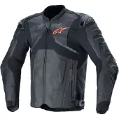 Alpinestars Atem V5 Lederjacke Schwarz Größe 48