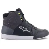 Alpinestars Chrome Drystar Schuhe Black Dark Gray Yellow Fluo