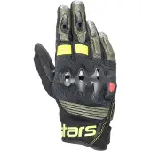 Alpinestars Halo Forest Schwarz Gelb Fluo Handschuhe Größe S