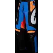 Alpinestars Racer Melt Jugend-Hosen 2025 Orange Blue, Größe: 26