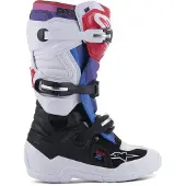 Alpinestars Jugend Tech 7S Stiefel White Black Rainbow