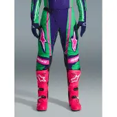 Alpinestars 2026 Techstar Nomur Hose Deep Purple Green Pink Fluo, Größe: 40