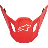 Alpinestars S-M7 Core Visier Red Glossy, Größe: One Size