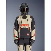 Alpinestars Halo Pro Drystar XF Laminiert Jacke Mastic Black