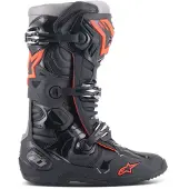 Alpinestars Tech 10 Stiefel Black Red Fluo