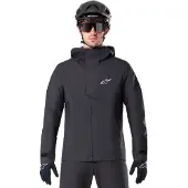 Alpinestars A-Dura Elite wasserdichte Fahrrad Jacke, schwarz, 2XL