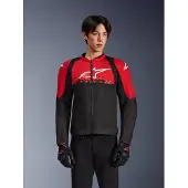 Alpinestars SMX Air Jacke Bright Red Black, Größe: XL
