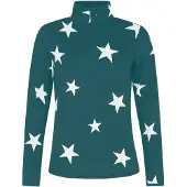 Protest Skipullover Noon 1/4 Zip Active Top Damen Rainstorm Blue-XXL